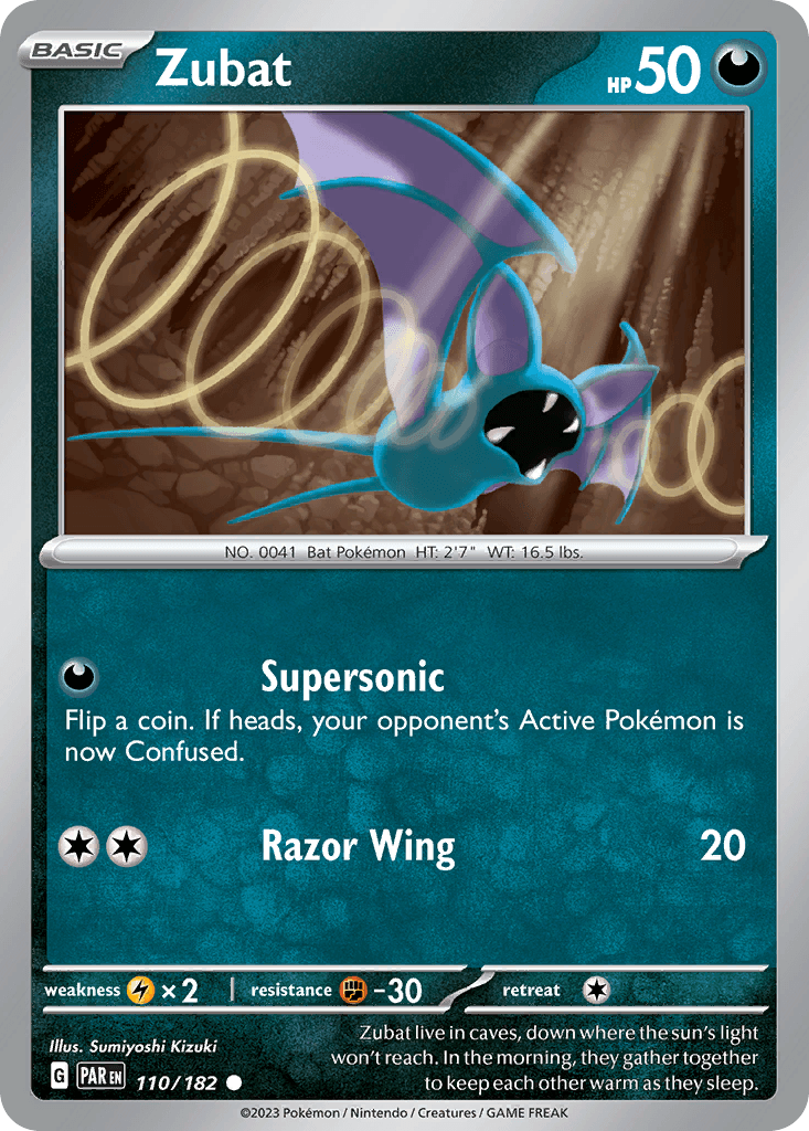 Zubat, 110/182, Standard