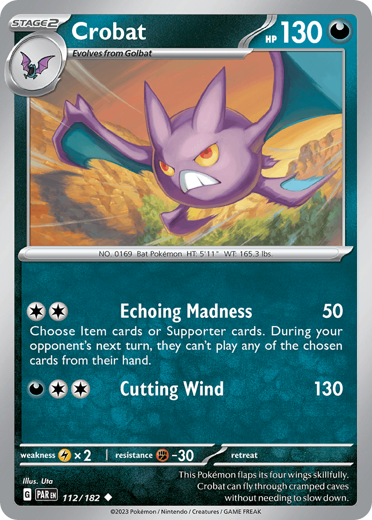Crobat, 112/182, Standard