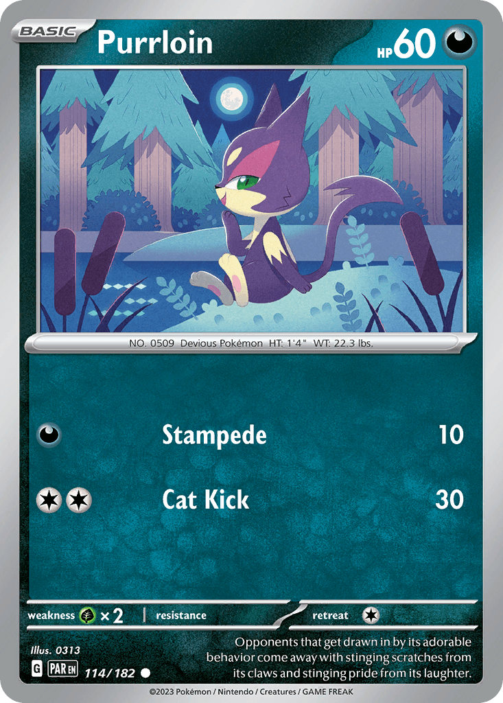 Purrloin, 114/182, Standard