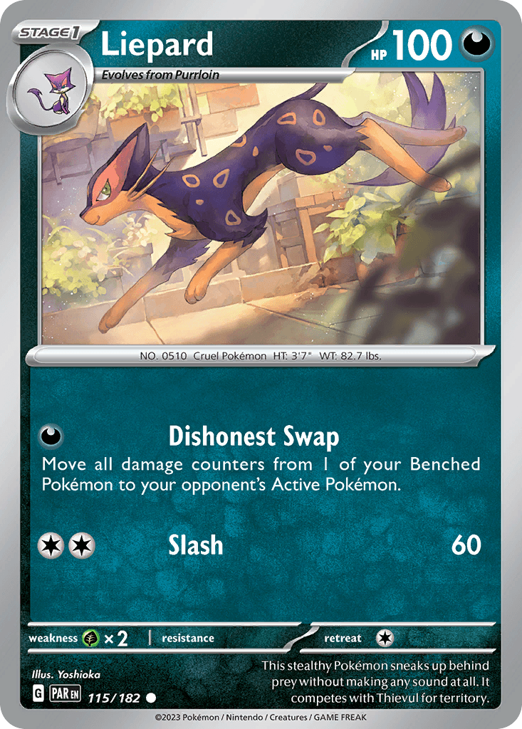 Liepard, 115/182, Standard