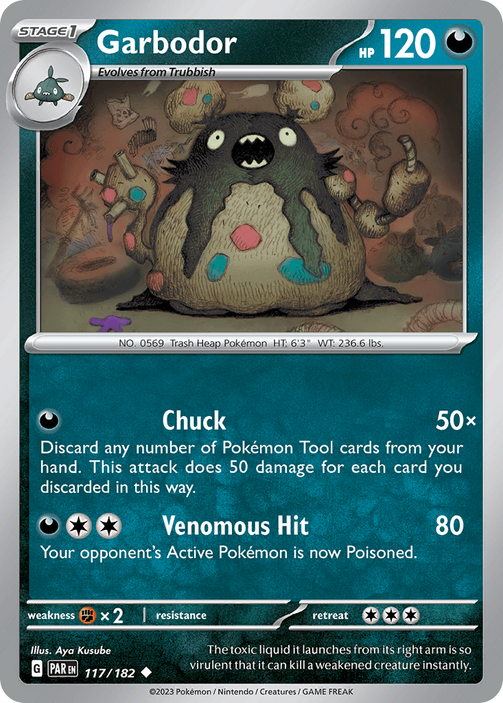 Garbodor, 117/182, Standard