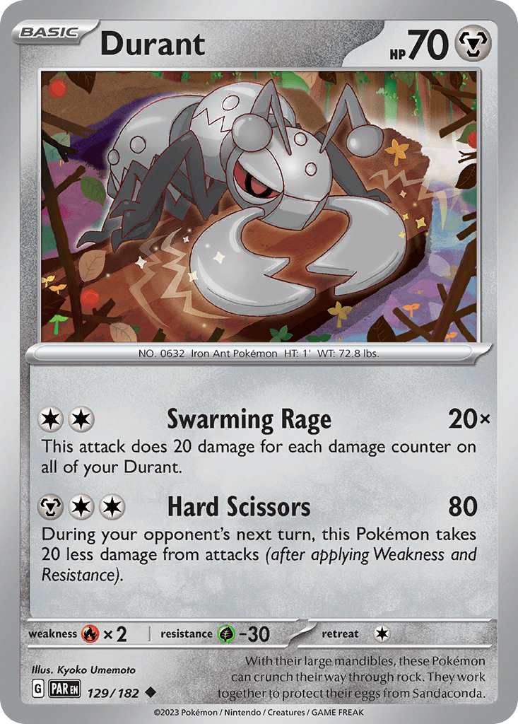Durant, 129/182, Standard