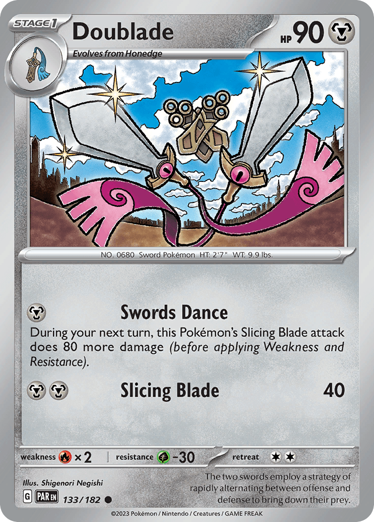 Doublade, 133/182, Standard