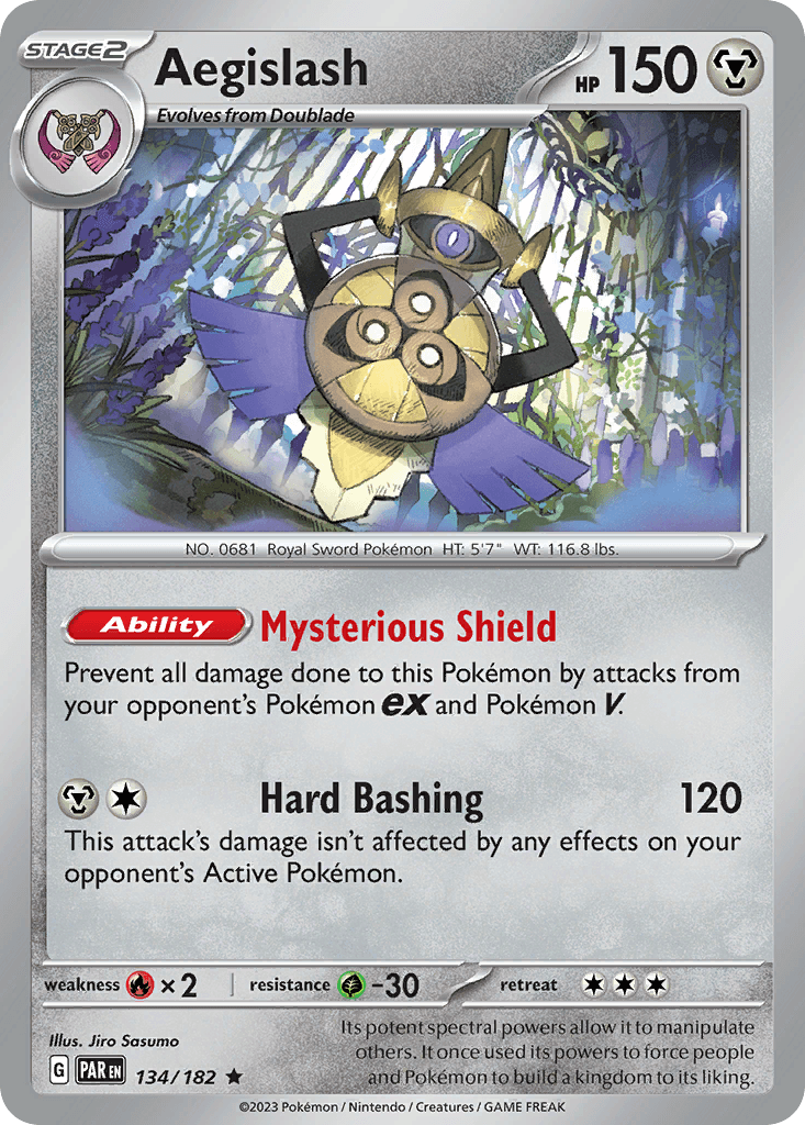 Aegislash, 134/182, Standard