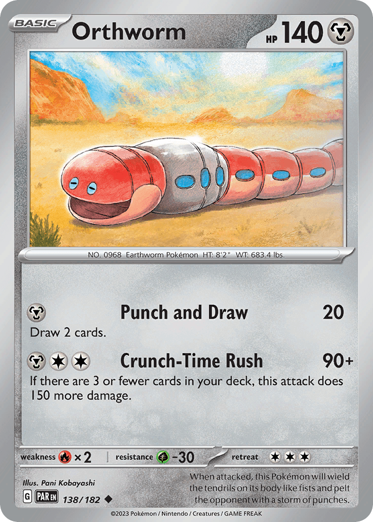 Orthworm, 138/182, Standard