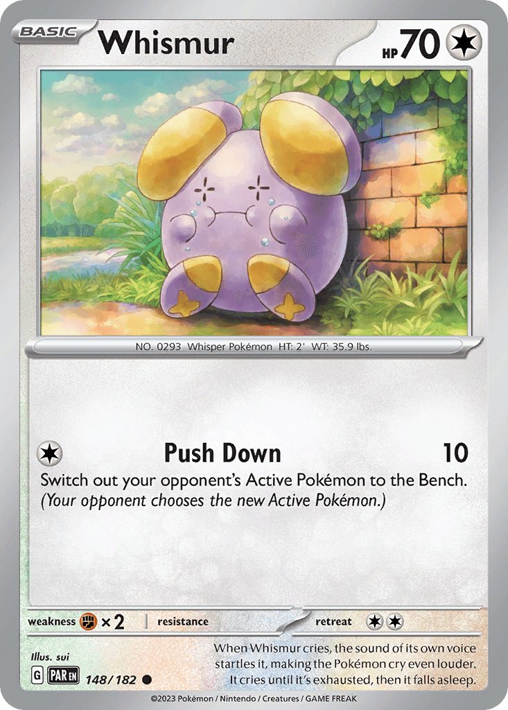 Whismur, 148/182, Standard