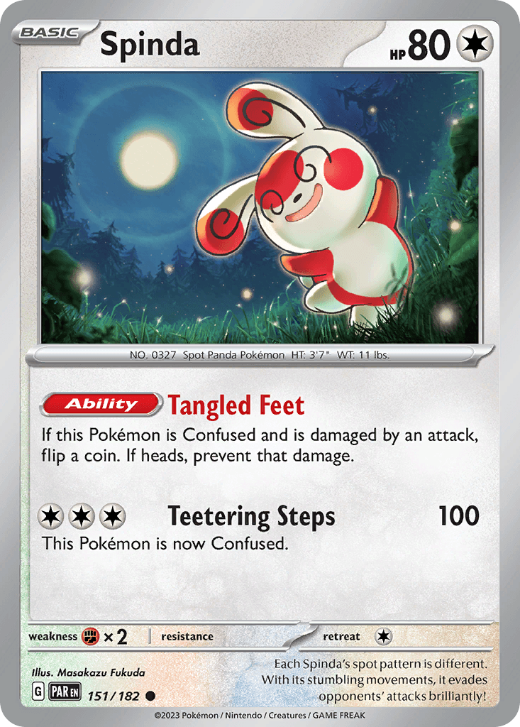 Spinda, 151/182, Standard