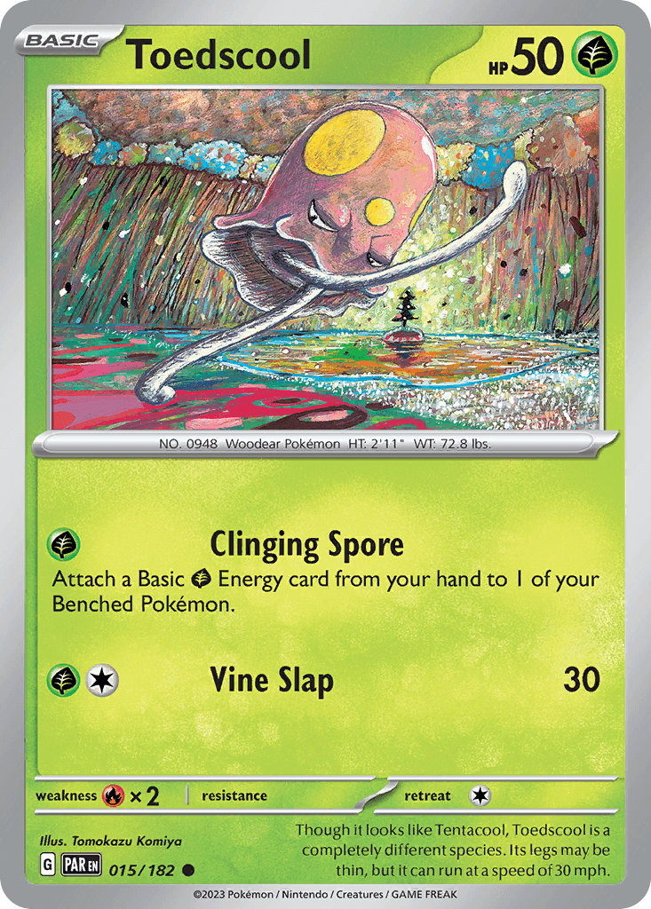 Toedscool, 15/182, Standard