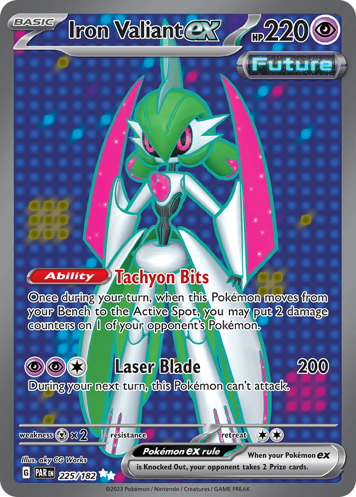 Iron Valiant ex, 225/182, Standard