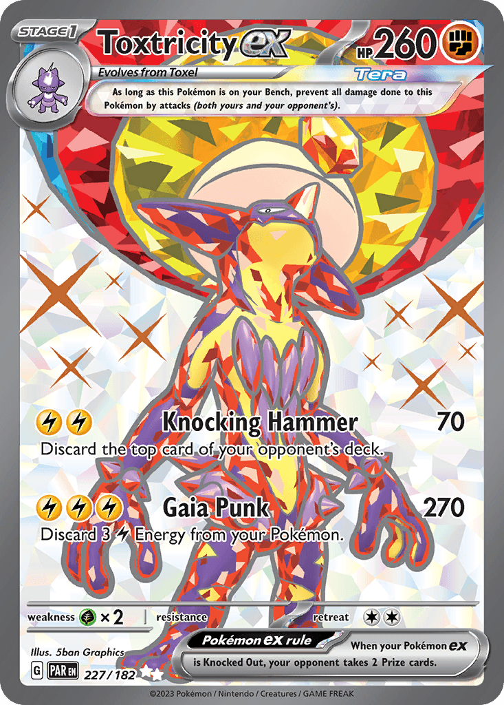 Toxtricity ex, 227/182, Standard