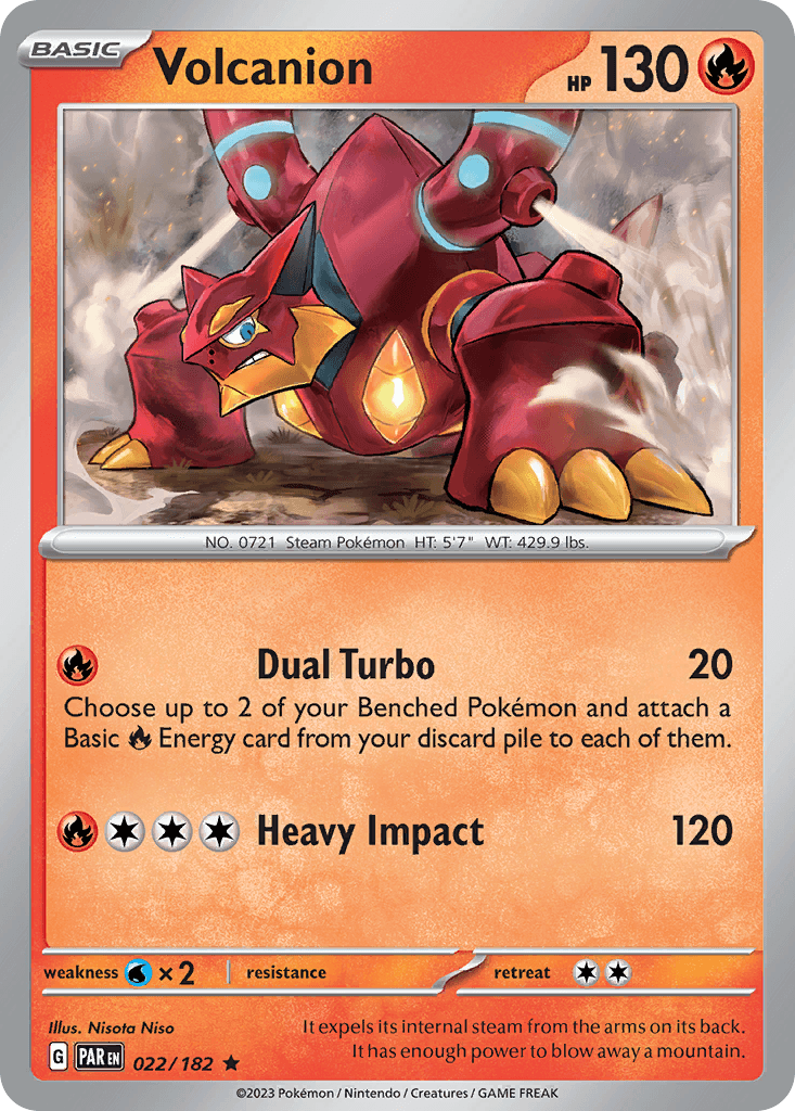 Volcanion, 22/182, Standard