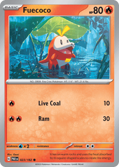 Fuecoco, 23/182, Standard