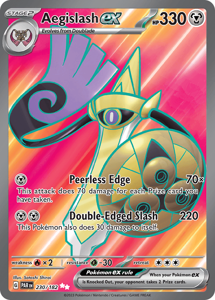Aegislash ex, 230/182, Standard