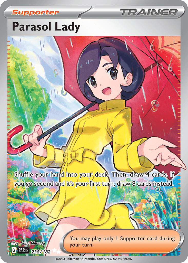 Parasol Lady, 238/182, Standard