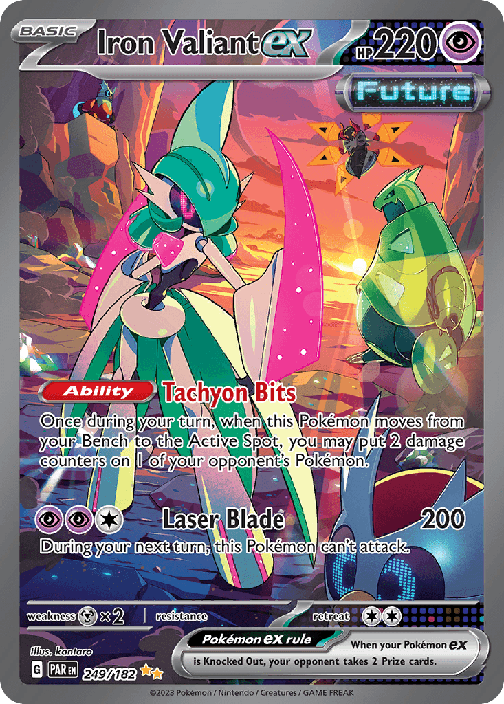 Iron Valiant ex, 249/182, Standard