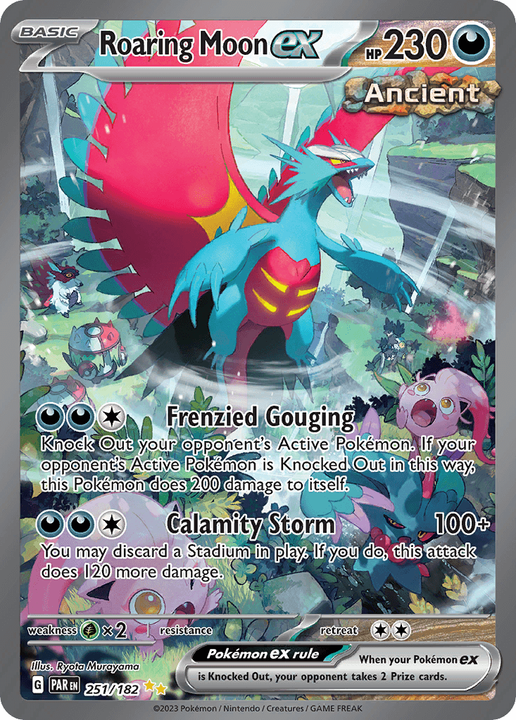 Roaring Moon ex, 251/182, Standard