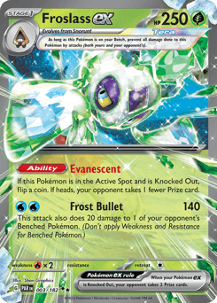 Froslass ex, 3/182, Standard