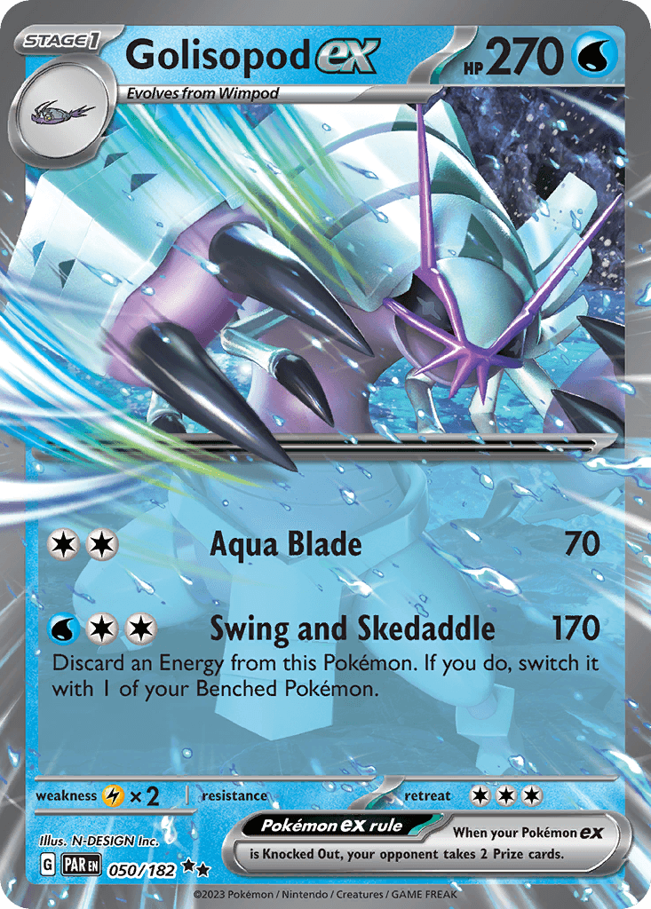 Golisopod ex, 50/182, Standard