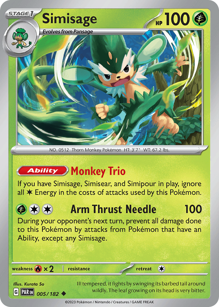 Simisage, 5/182, Standard