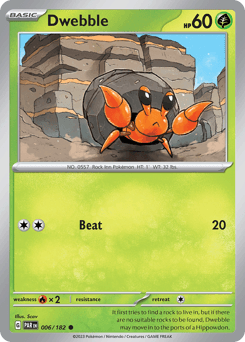 Dwebble, 6/182, Standard