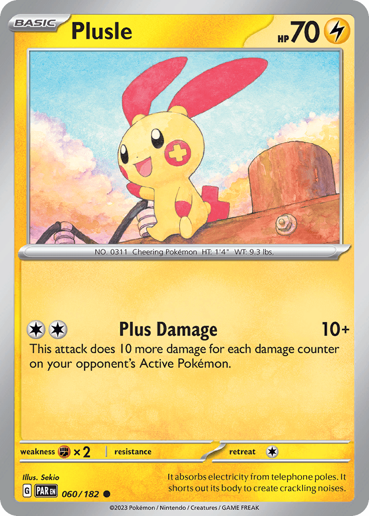 Plusle, 60/182, Standard