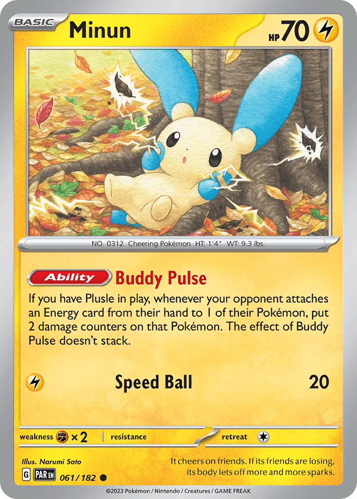 Minun, 61/182, Standard