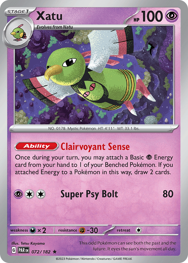 Xatu, 72/182, Standard