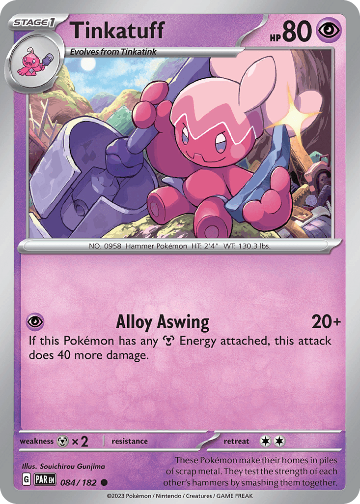 Tinkatuff, 84/182, Standard