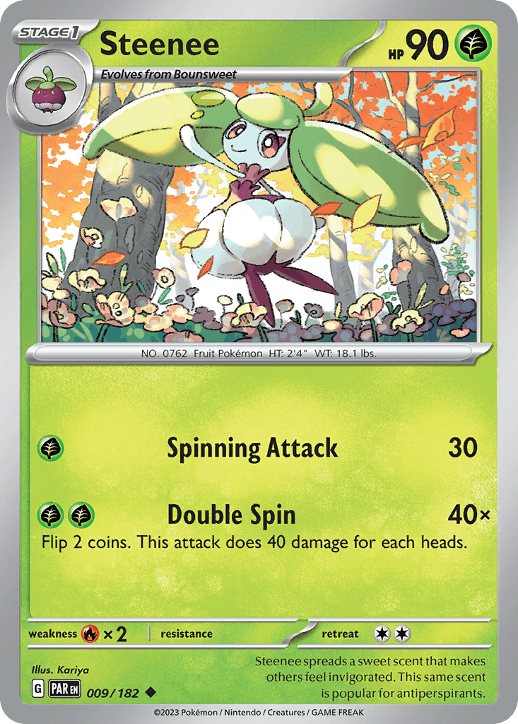 Steenee, 9/182, Standard