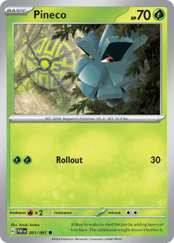 Pineco, 1/91, Standard