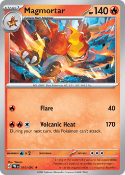 Magmortar, 10/91, Standard