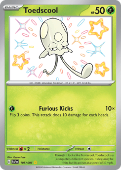 Toedscool, 105/91, Standard