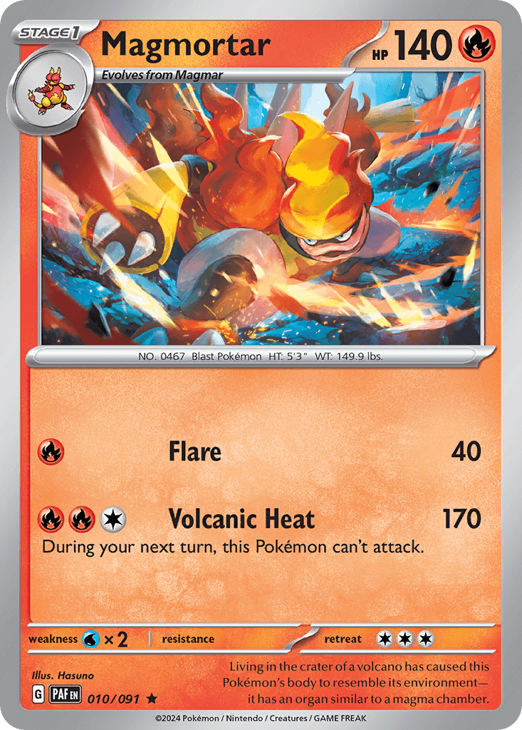 Magmortar, 10/91, Standard