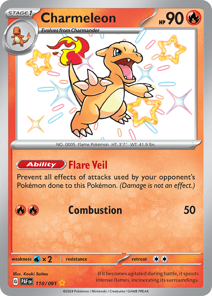 Charmeleon, 110/91, Standard