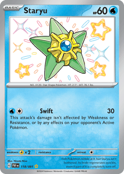 Staryu, 118/91, Standard