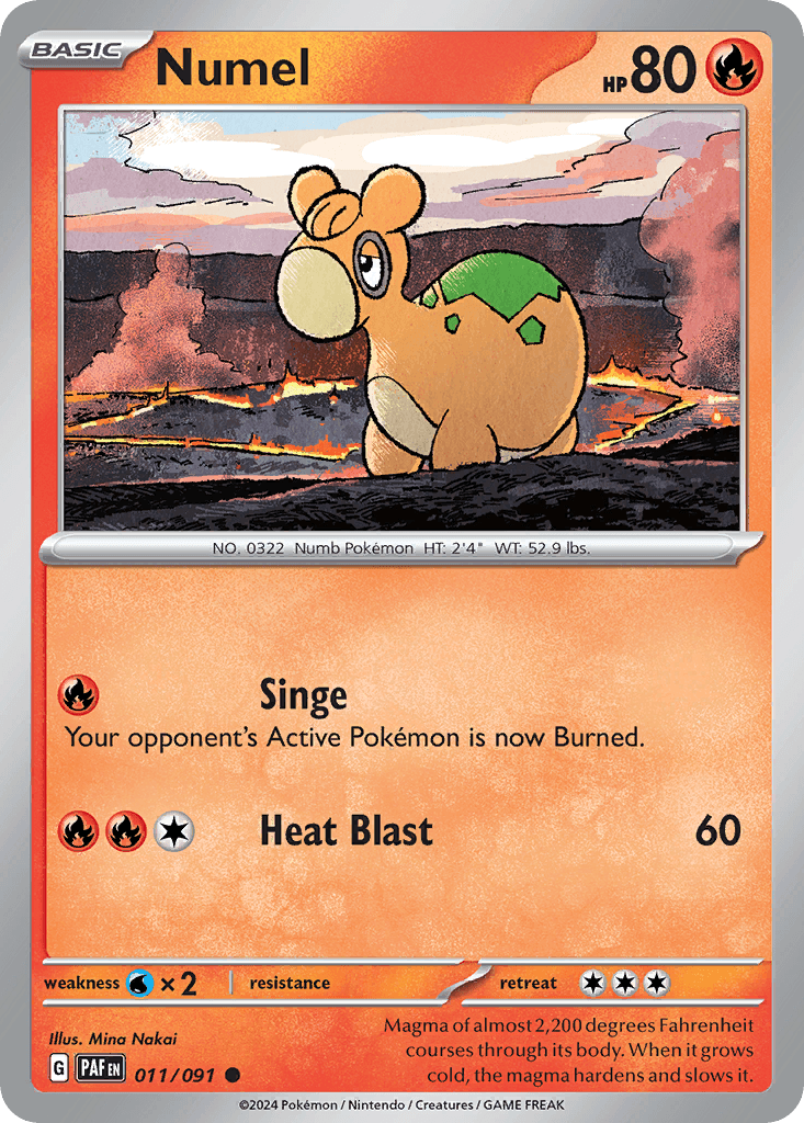 Numel, 11/91, Standard