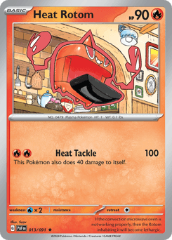 Heat Rotom, 13/91, Standard