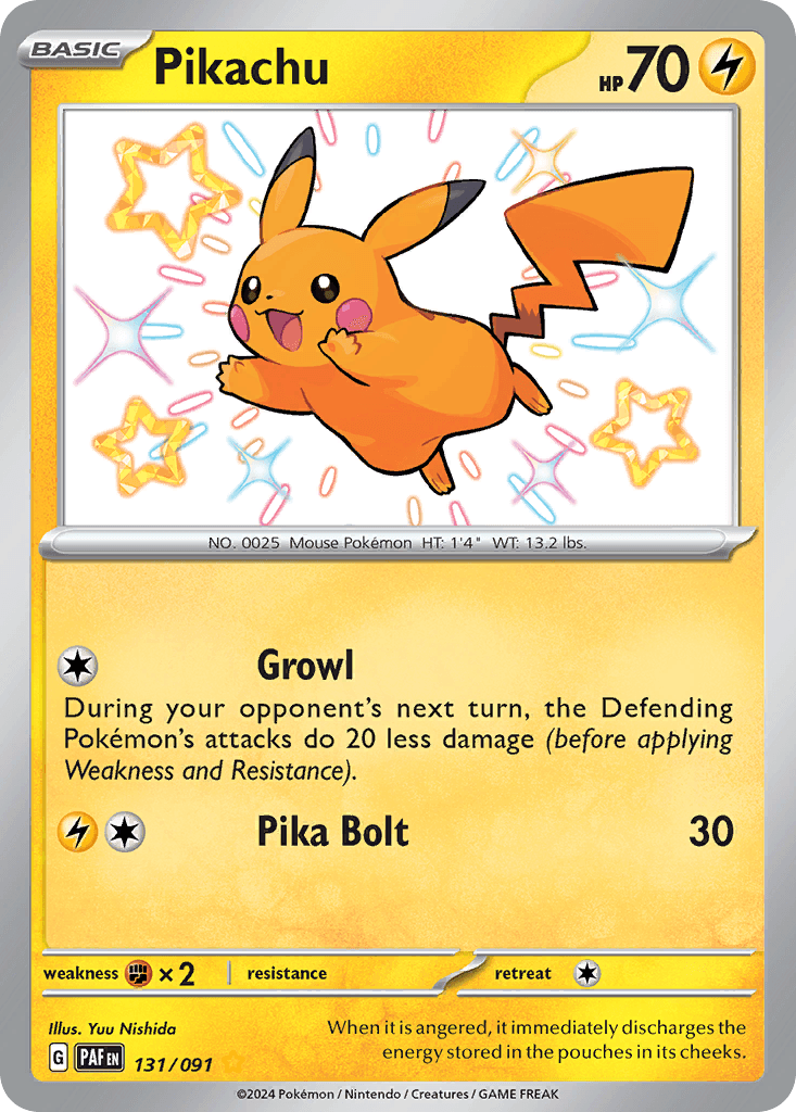 Pikachu, 131/91, Standard