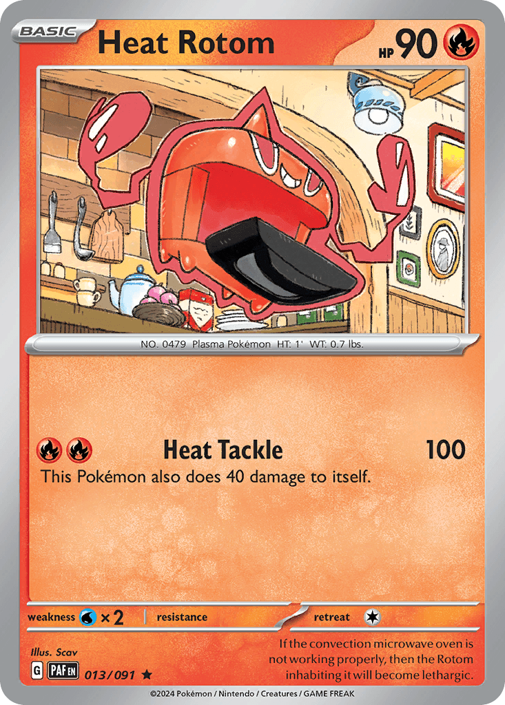 Heat Rotom, 13/91, Standard
