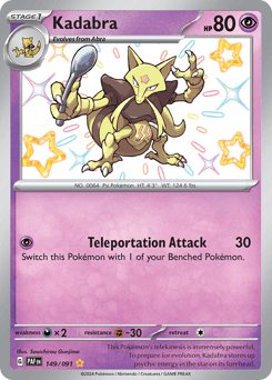 Kadabra, 149/91, Standard