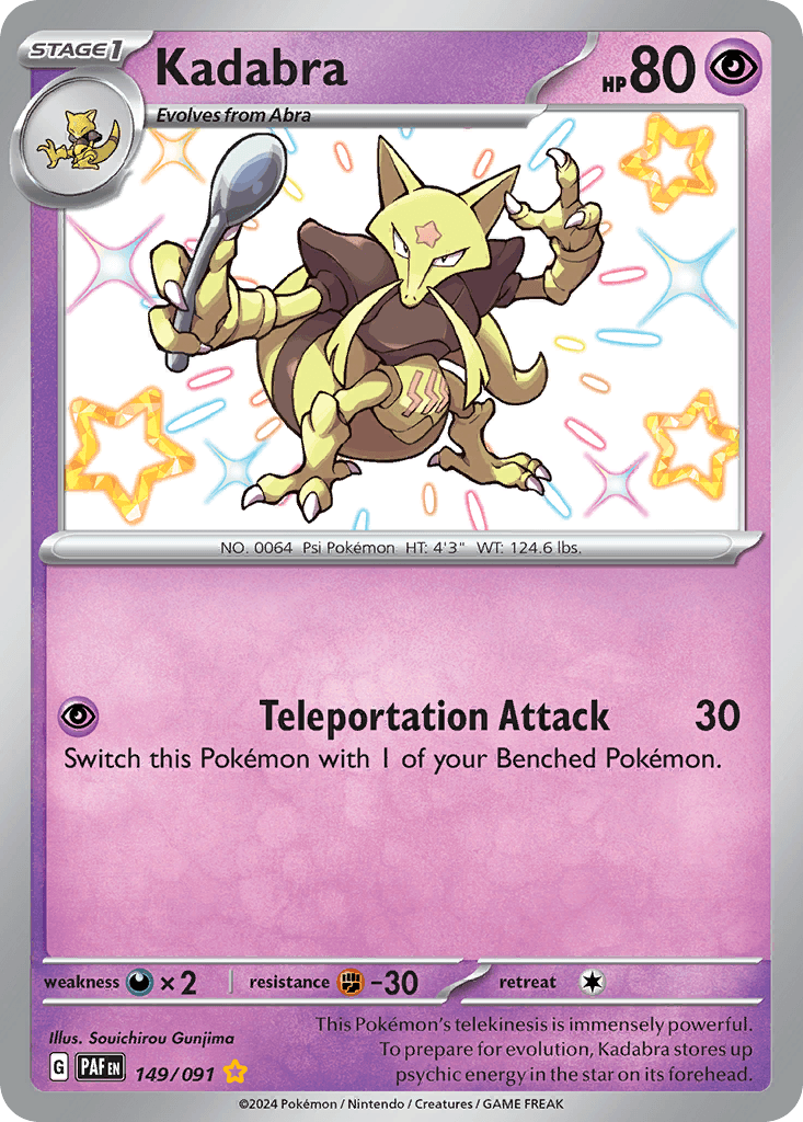 Kadabra, 149/91, Standard