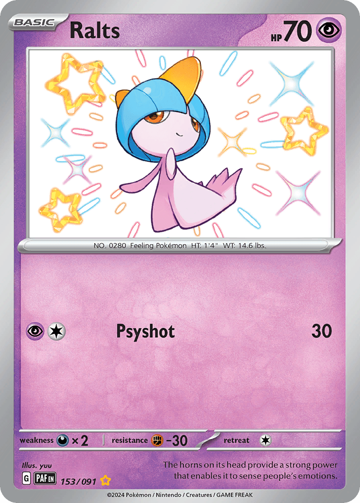 Ralts, 153/91, Standard
