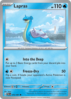 Lapras, 16/91, Standard