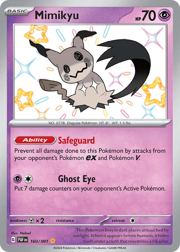 Mimikyu, 160/91, Standard