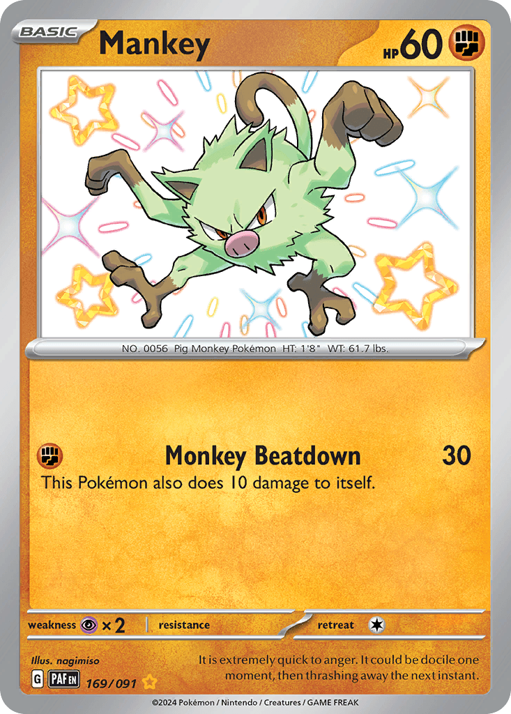 Mankey, 169/91, Standard