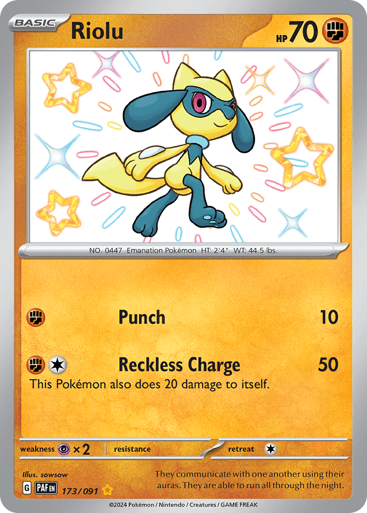 Riolu, 173/91, Standard