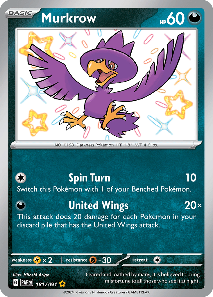 Murkrow, 181/91, Standard
