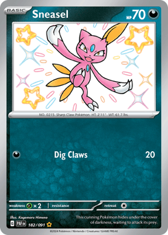 Sneasel, 182/91, Standard