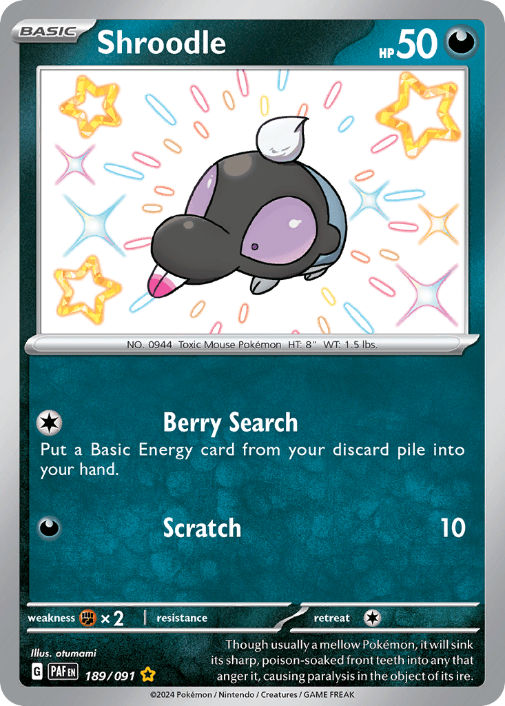 Shroodle, 189/91, Standard