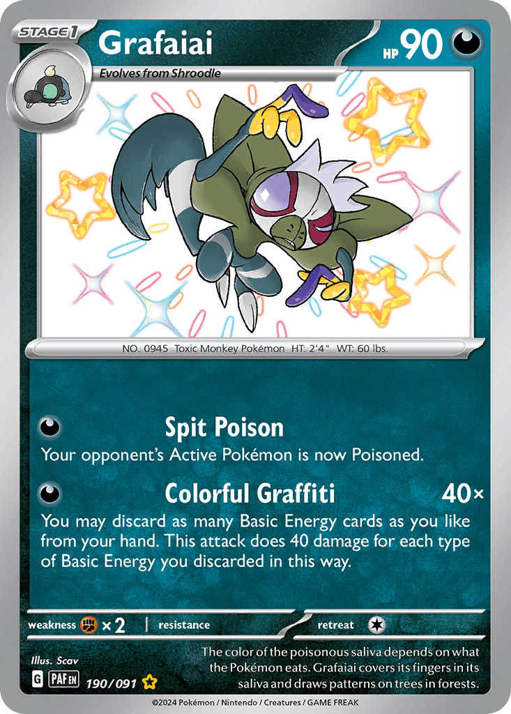 Grafaiai, 190/91, Standard